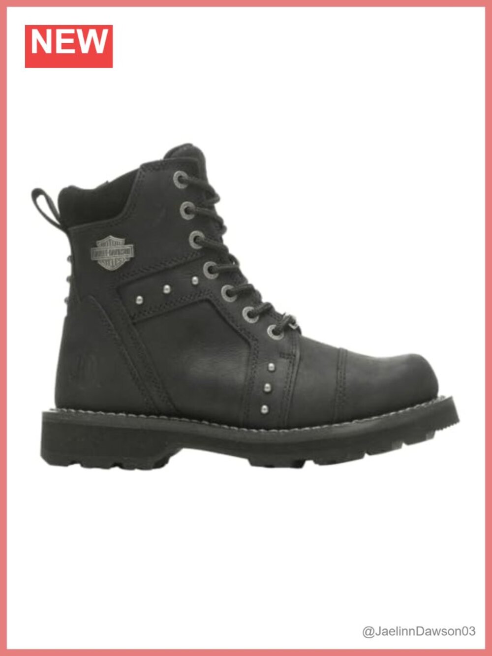 Women's Motorcycle Ankle Boots Full Grain Leather Zipper